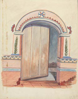 Wall Painting, 1935/1942. Creator: William Herbert.