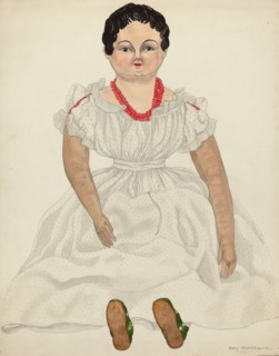 Doll: "Mary Scotia", 1935/1942. Creator: Mary E Humes.