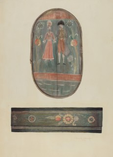 Bride Box, 1935/1942. Creator: Elmer R. Kottcamp.