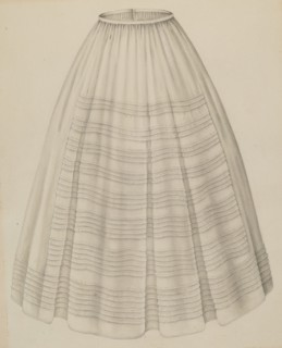 Petticoat, 1935/1942. Creator: Gertrude Lemberg.