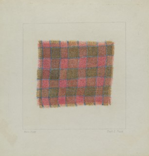 Homemade Cloth, 1935/1942. Creator: Frank J Mace.