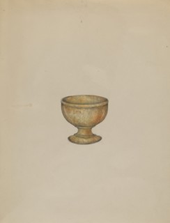 Salt Cup, 1935/1942. Creator: Henry Meyers.