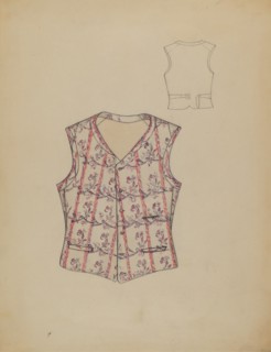 Waistcoat, c. 1936. Creator: Dorothy Gernon.