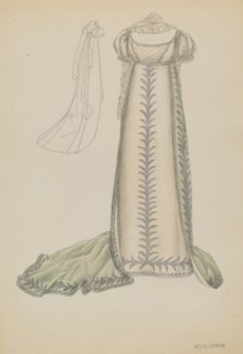 Court Dress, c. 1936. Creator: Melita Hofmann.