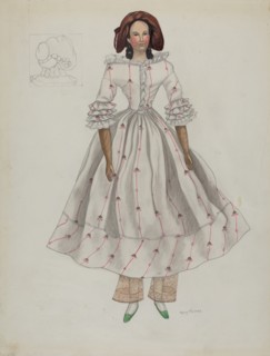 Doll, c. 1936. Creator: Mary E Humes.
