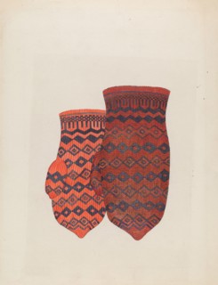 Mitten, c. 1936. Creator: Carl Keksi.