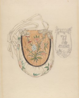 Pocket Case or Reticule, c. 1936. Creator: Rosalia Lane.