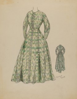 Dress, c. 1936. Creator: Rosalia Lane.