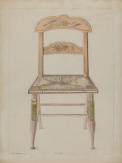 Toy Chair, c. 1936. Creator: Edith Magnette.