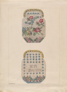 Purse, c. 1936. Creator: Edith Magnette.