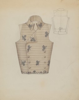 Waistcoat, c. 1936. Creator: Marie Mitchell.