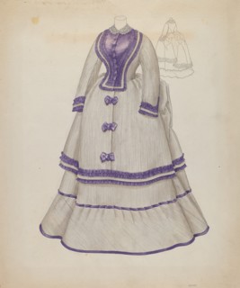 Dress, c. 1937. Creator: Melita Hofmann.