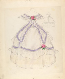 Dress, c. 1937. Creator: Melita Hofmann.