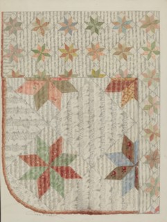 Crib Quilt, c. 1937. Creator: Cora Parker.