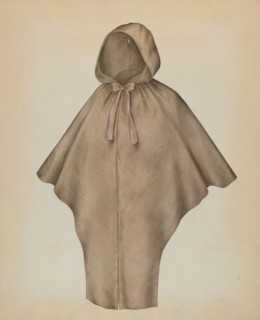 Quaker Cape, c. 1938. Creator: Melita Hofmann.