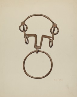 Ring Bit, c. 1938. Creator: Gordena Jackson.
