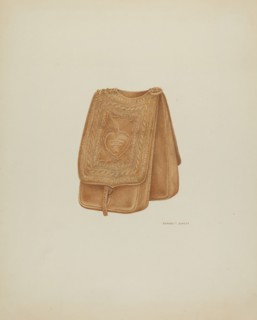Saddle Bags, c. 1938. Creator: Edward Jewett.