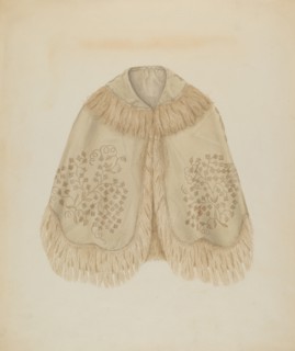 Child's Cape, c. 1938. Creator: Gertrude Lemberg.