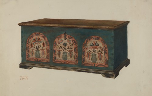 Chest, c. 1938. Creator: Frances Lichten.