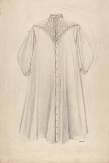 Woman's Nightgown, c. 1938. Creator: Edith Miller.