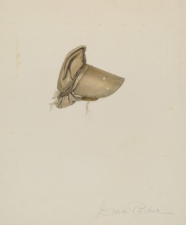 Doll's Bonnet, c. 1939. Creator: Cora Parker.