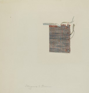Linen and Cotton Homespun, c. 1940. Creator: Magnus S. Fossum.