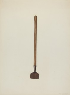 Turpentine Scraper, c. 1940. Creator: Fred Hassebrock.