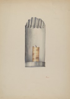Candle Holder, c. 1940. Creator: William Kieckhofel.