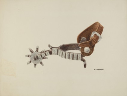 Spur, c. 1940. Creator: Randolph F Miller.
