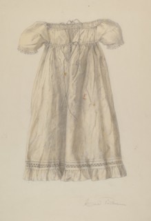 Baby Dress, c. 1940. Creator: Cora Parker.