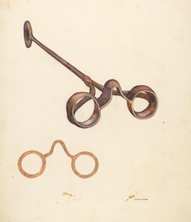 Branding Iron, c. 1942. Creator: Elizabeth Johnson.