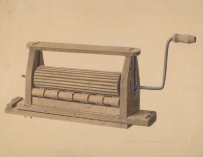 Clothes Washer, 1940. Creator: Alexander Anderson.