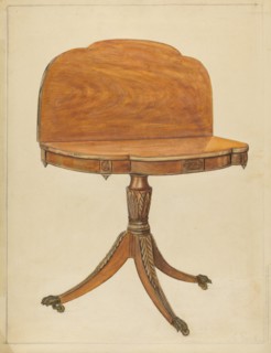 Card Table, 1935/1942. Creator: Nicholas Gorid.