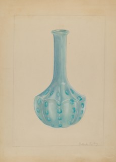 Bottle, 1935/1942. Creator: Gertrude Lemberg.