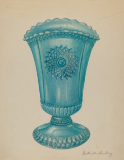 Vase, 1935/1942. Creator: Gertrude Lemberg.