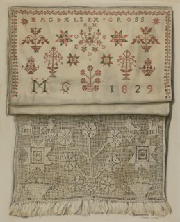 1829 Show Towel, 1935/1942. Creator: Frances Lichten.