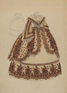 Dress, c. 1936. Creator: Melita Hofmann.