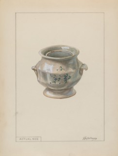 Small Sugar Bowl, c. 1936. Creator: Thomas Holloway.
