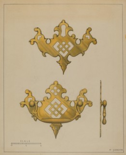 Drawer Pull, c. 1936. Creator: Philip Johnson.