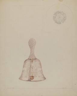 Glass Bell, c. 1936. Creator: Samuel O. Klein.