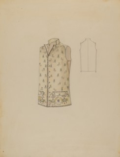Waistcoat, c. 1936. Creator: Rosalia Lane.