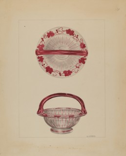 Basket, c. 1936. Creator: Gertrude Lemberg.
