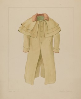 Man's Great Coat, c. 1937. Creator: Frederick Jackson.