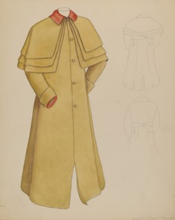 Man's Great Coat, c. 1937. Creator: Frederick Jackson.