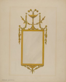 Mirror, c. 1937. Creator: Arthur Johnson.