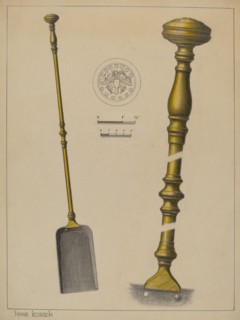 Fire Shovel, c. 1937. Creator: Hans Korsch.
