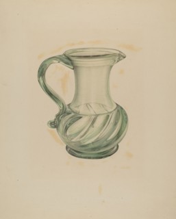 Pitcher, c. 1938. Creator: Marie Mitchell.