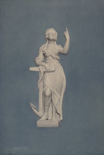 Architectural Carving "Hope", c. 1939. Creator: John W Kelleher.