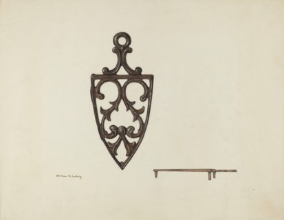 Trivet, c. 1939. Creator: William Ludwig.