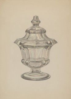 Sugar Bowl, c. 1939. Creator: Henry Moran.